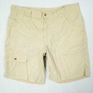Burberry London Mens Tan Cargo Utility Shorts Size 54 IT 37‎ Waist Italy - READ